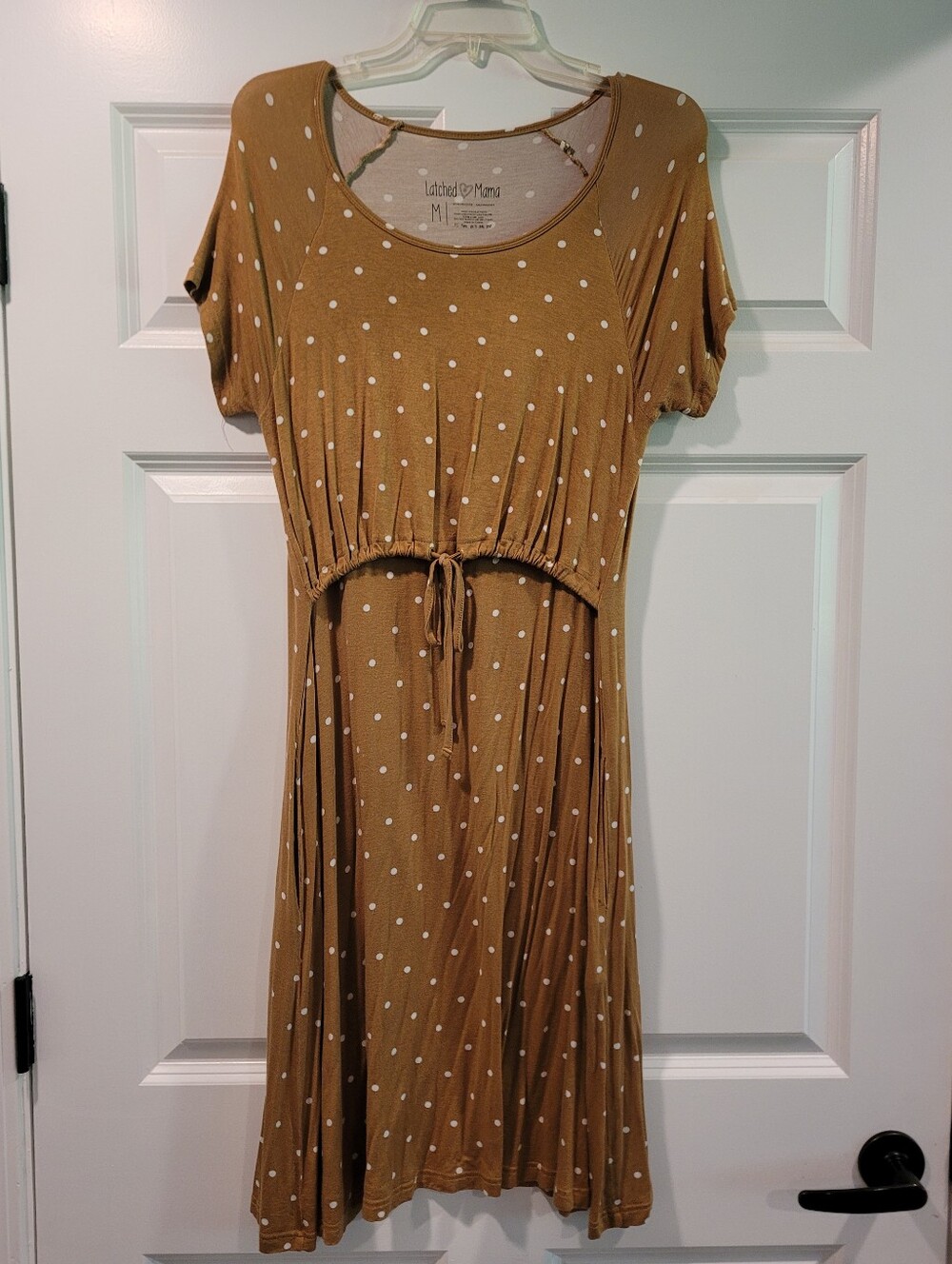 Latched Mama Drawstring Dress